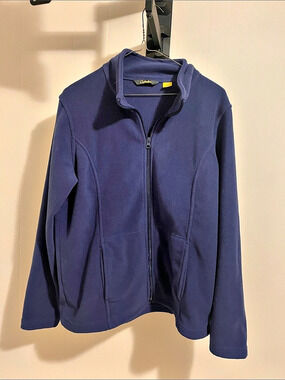 Cabela's Men's Blue Fleece Jacket Size Large
